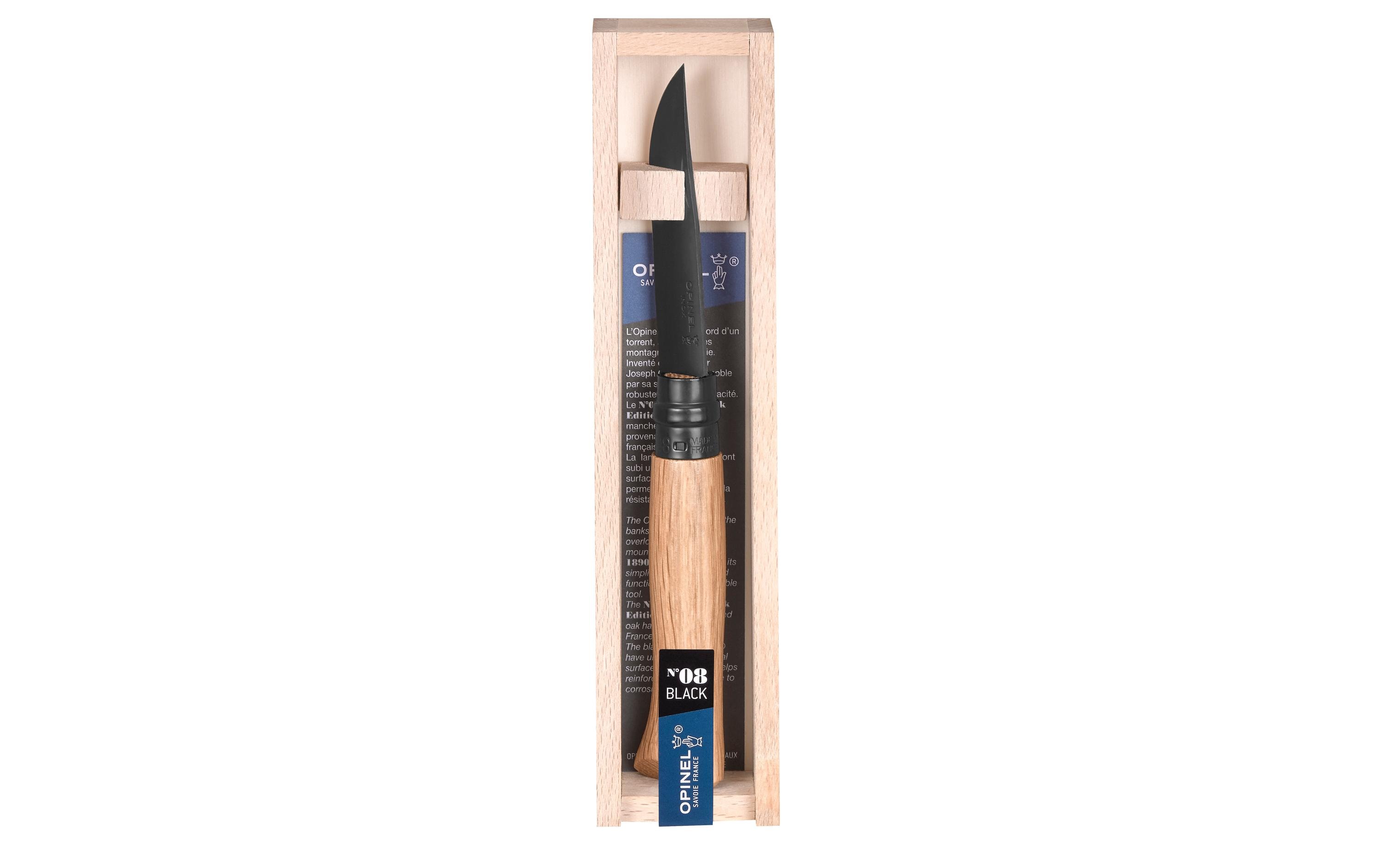 opinel N°08 Black Oak Edition