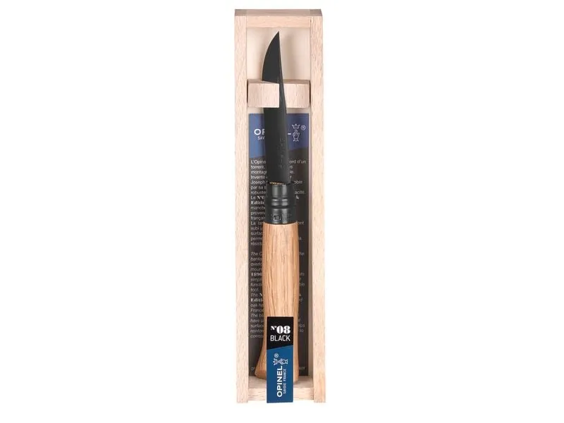 opinel N°08 Black Oak Edition