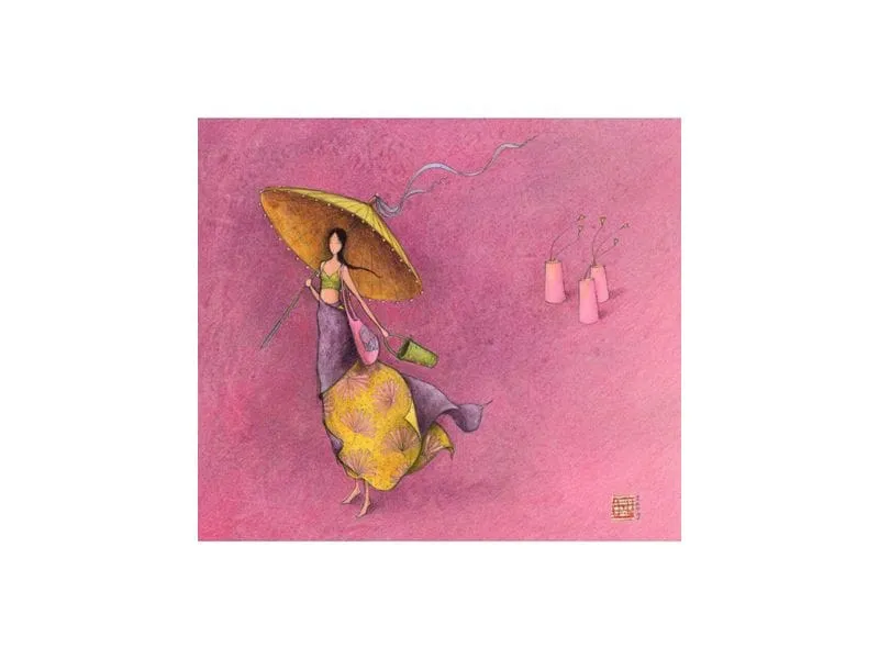 Cart Glückwunschkarte Gaëlle Boissonnard 16 x 14 cm Cart Glückwunschkarte Gaëlle Boissonnard 16 x 14 cm