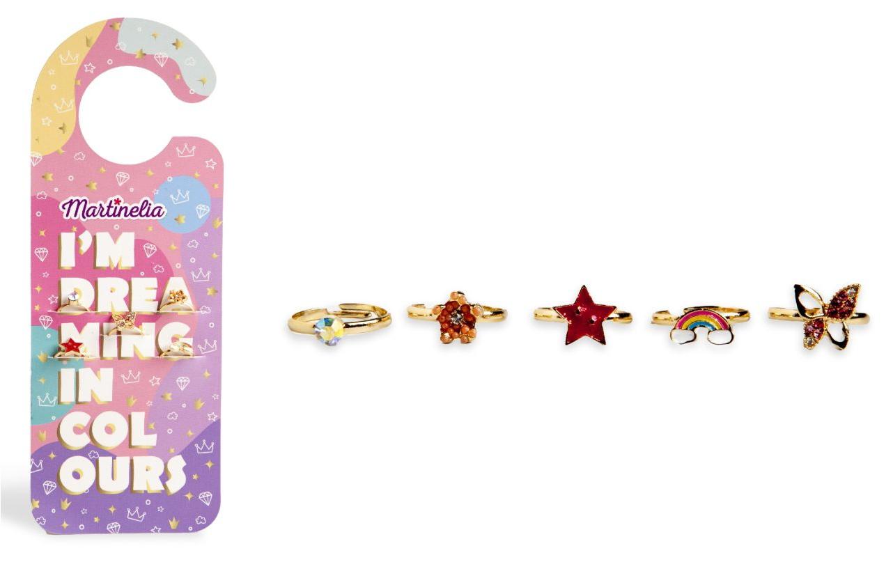 Martinelia Schmuck Fingerringe 5 Stück assortiert Martinelia Schmuck Fingerringe 5 Stück assortiert