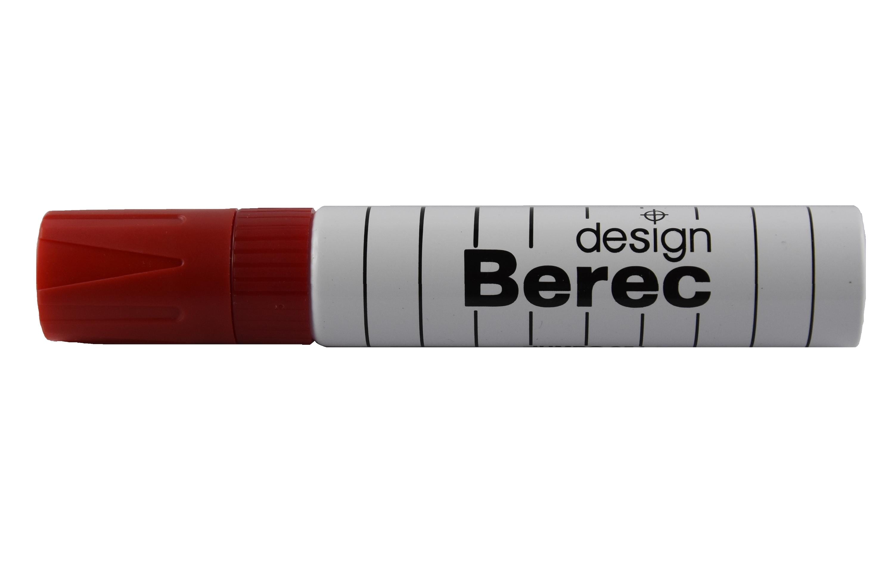 Berec Whiteboard-Marker Jumbo 10 Stück, Rot Berec Whiteboard-Marker Jumbo 10 Stück, Rot
