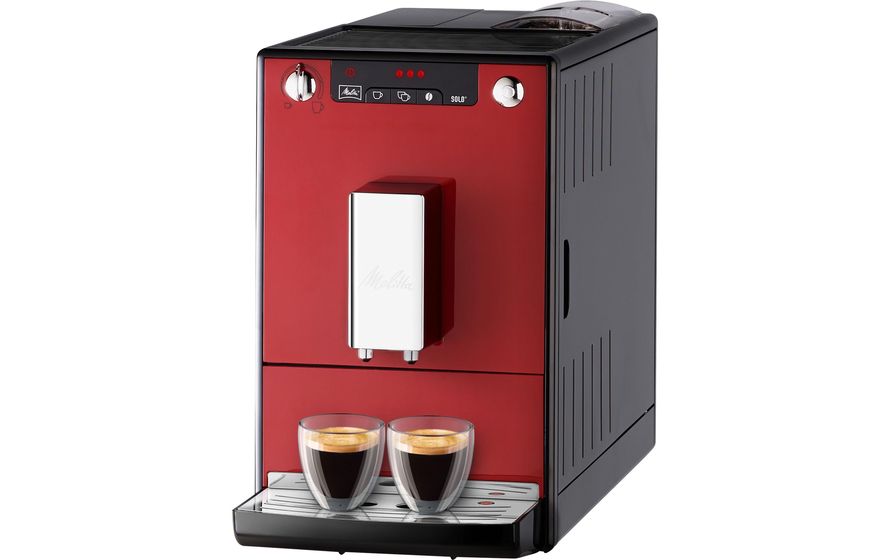 Melitta Kaffeevollautomat Solo E950-204 Rot Melitta Kaffeevollautomat Solo E950-204 Rot