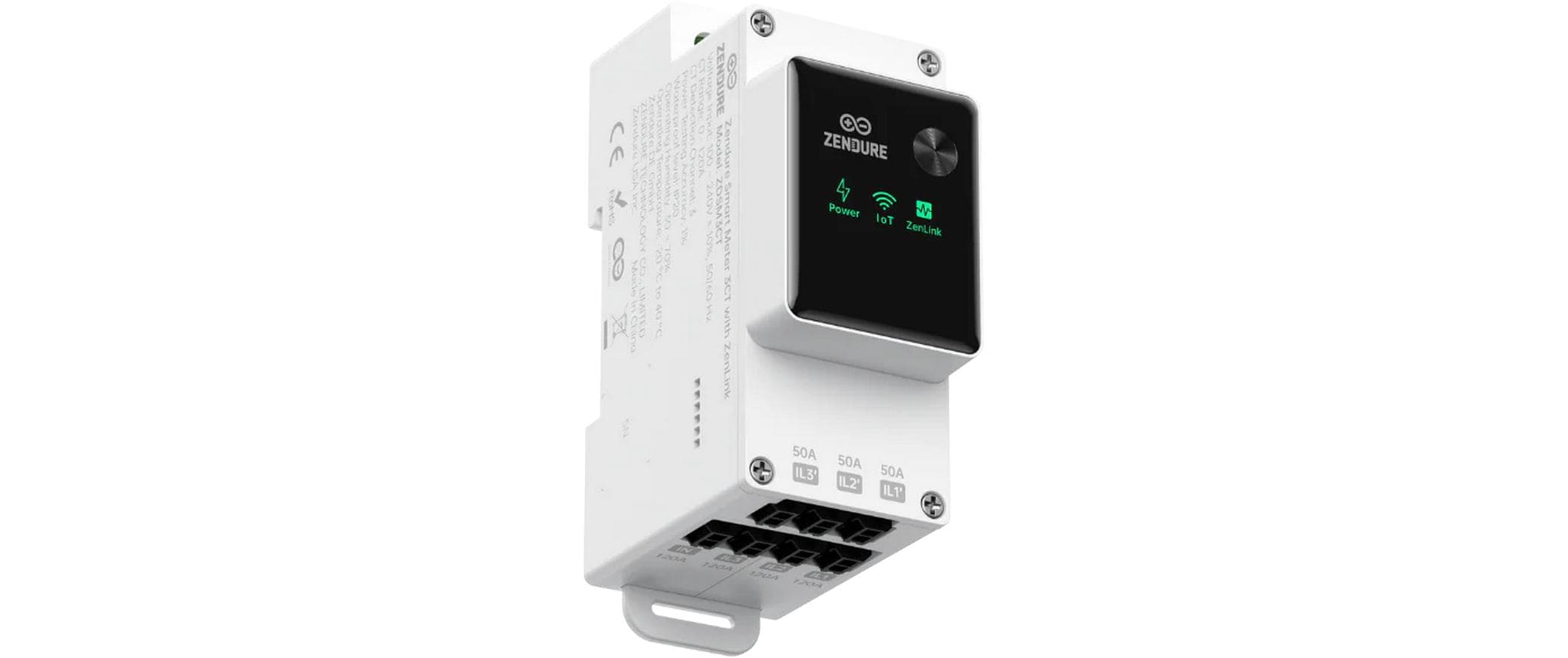Zendure Smart Meter 3CT Stromzähler 3-Phasen LAN/WLAN