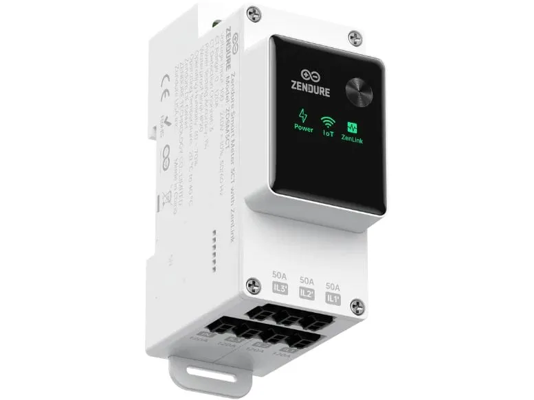 Zendure Smart Meter 3CT Stromzähler 3-Phasen LAN/WLAN Zendure Smart Meter 3CT Stromzähler 3-Phasen LAN/WLAN
