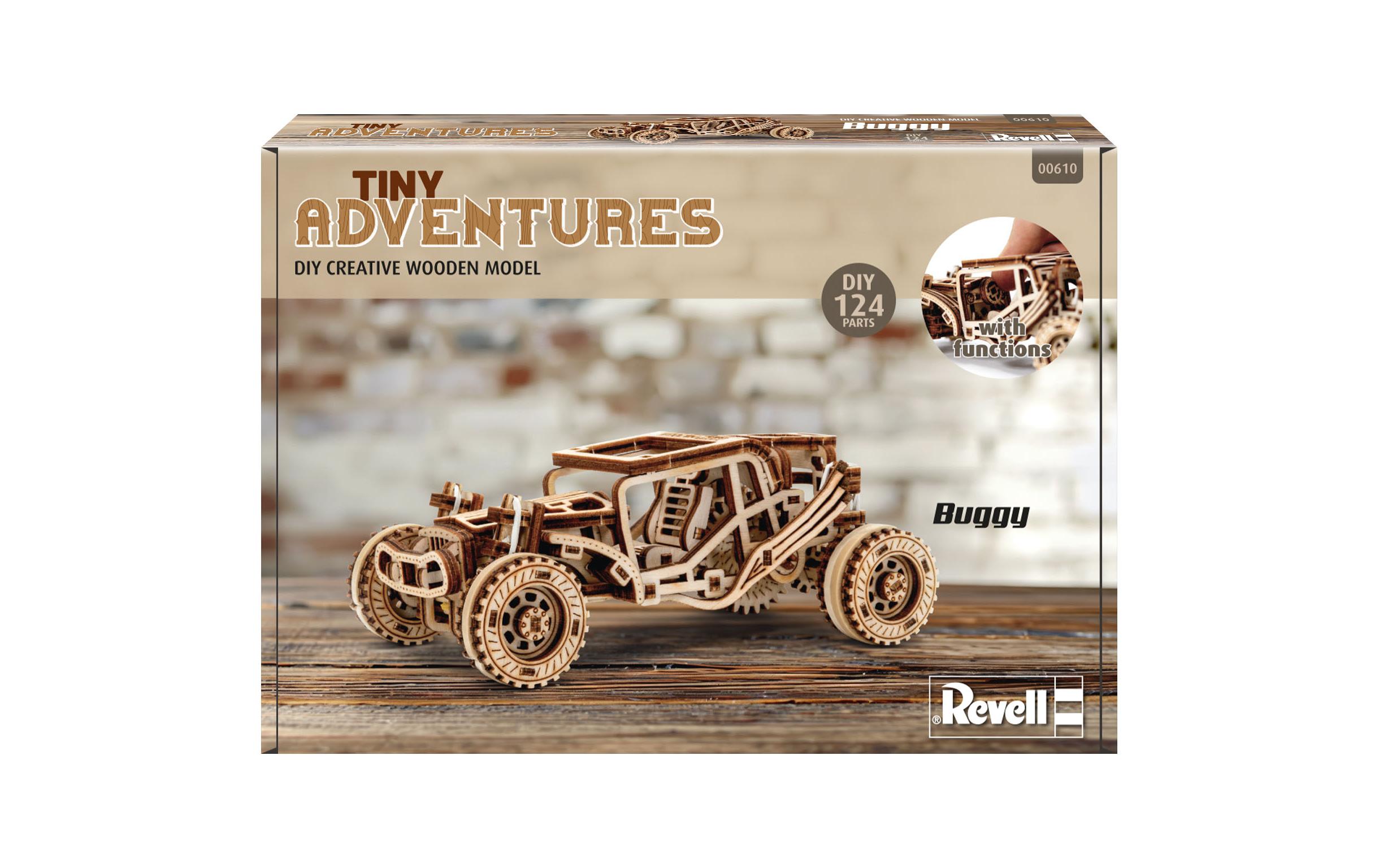 Revell Tiny Adventures – Buggy Holzbausatz