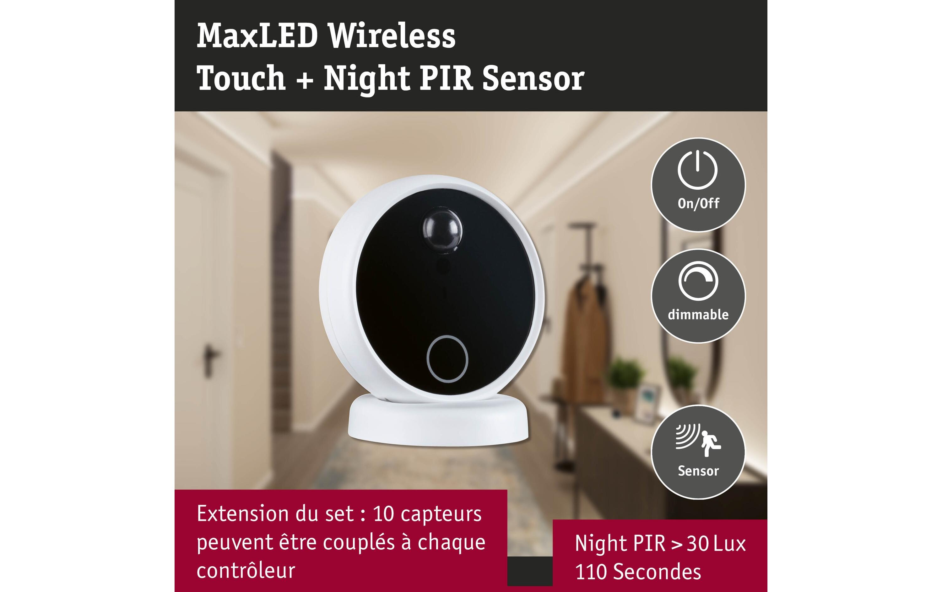 Paulmann MaxLED Wireless PIR & Touch