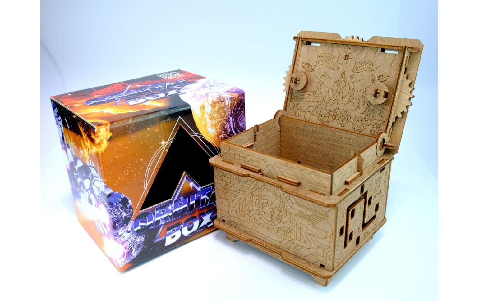 Escape Welt Rätselspiel Orbital Box