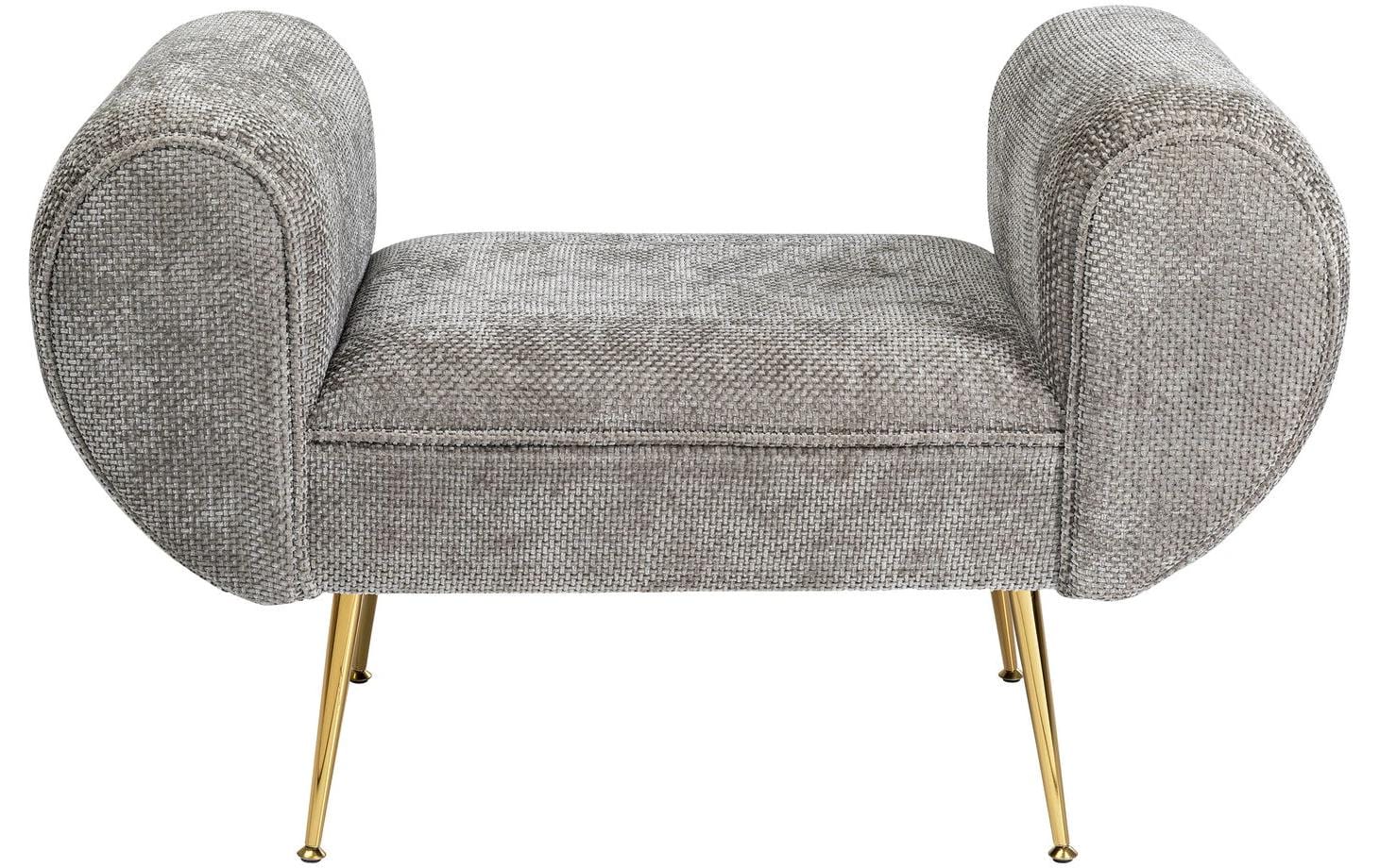 Kare Sitzbank Trono 100 cm, Grau