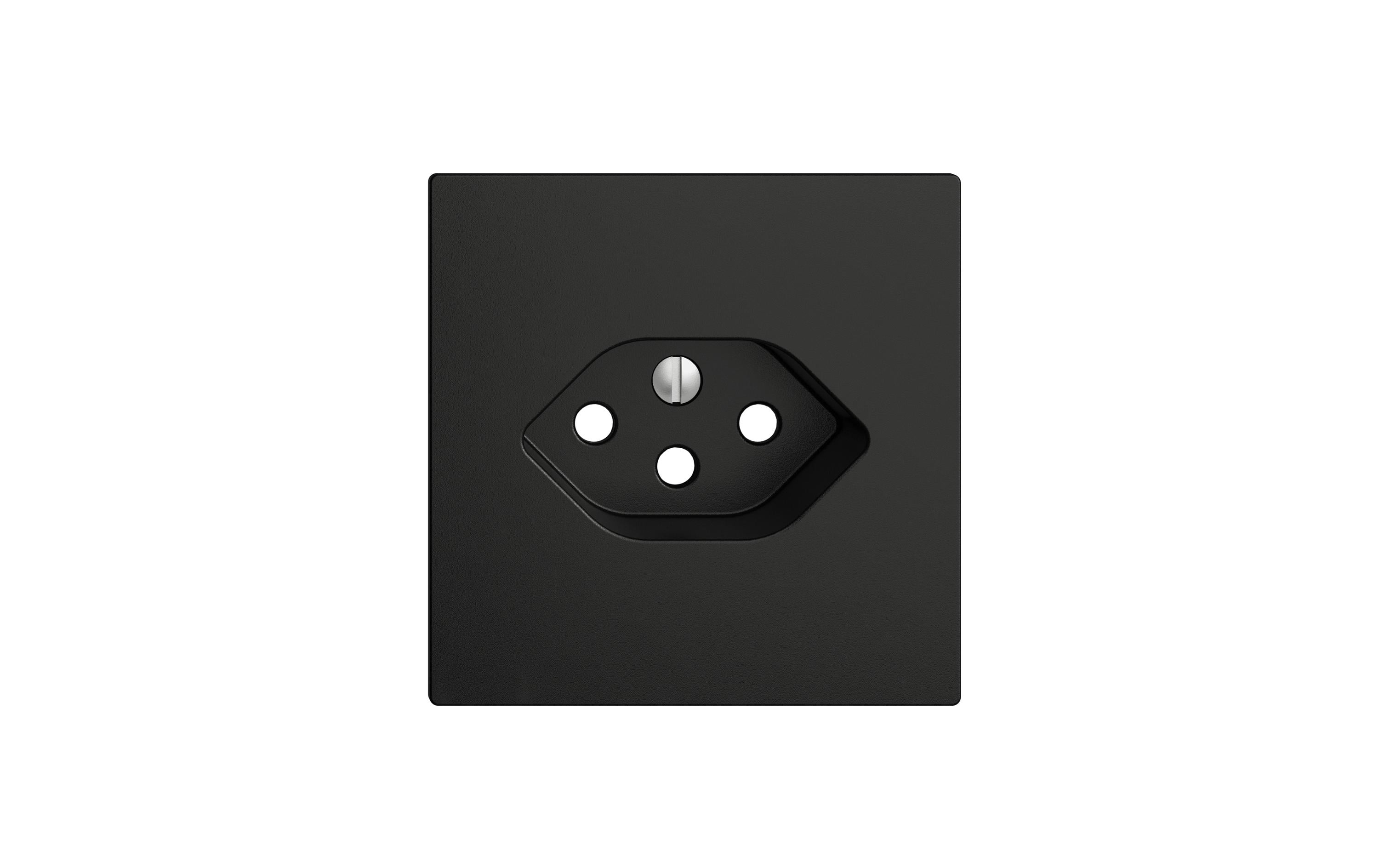 Feller EDIZIOdue Abdeckset T13, Schwarz Feller EDIZIOdue Abdeckset T13, Schwarz