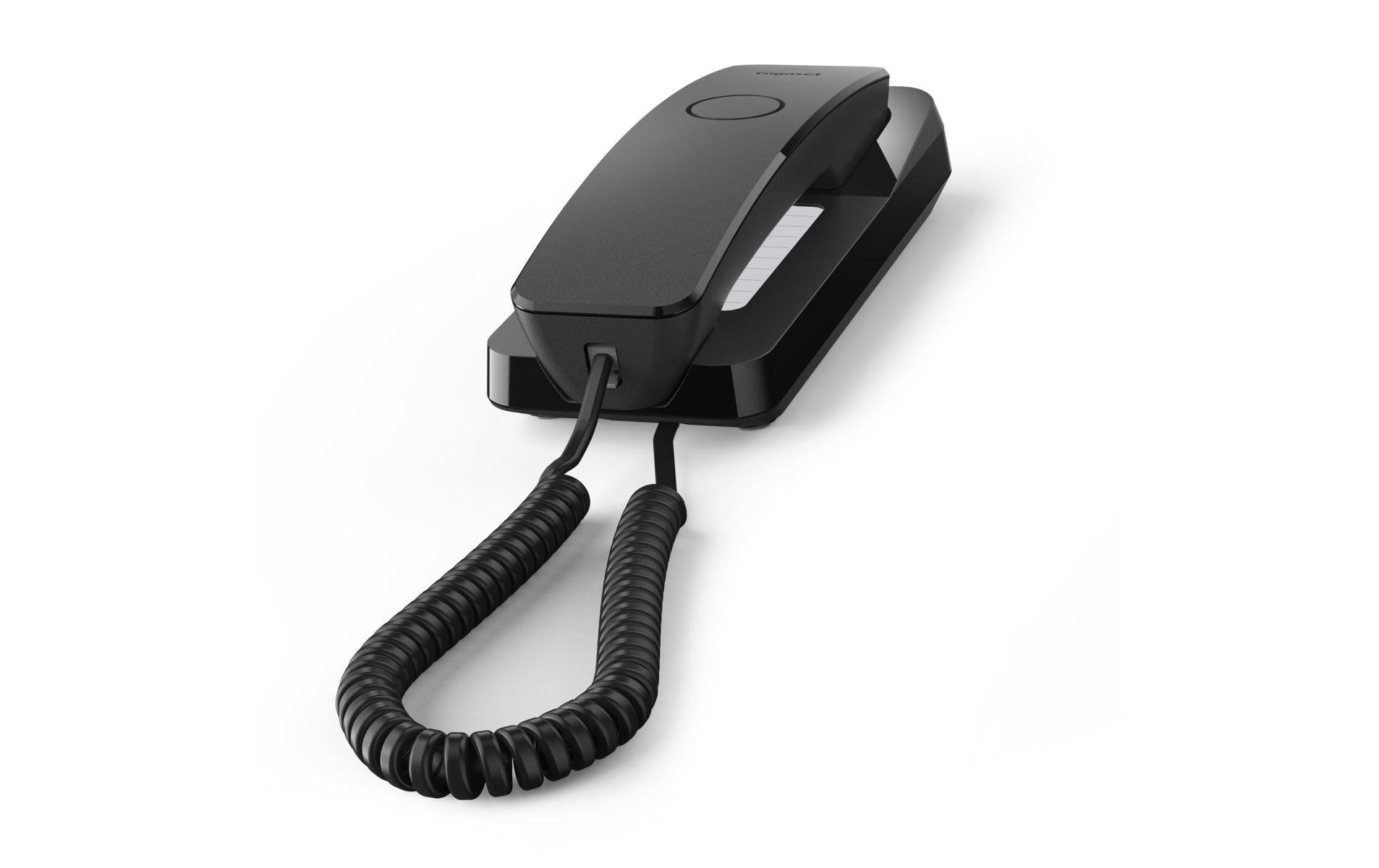 Gigaset Tischtelefon Desk 200 Schwarz Gigaset Tischtelefon Desk 200 Schwarz