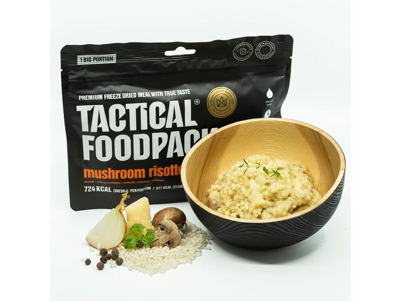 Tactical Foodpack Hauptgericht Pilz-Risotto Tactical Foodpack Hauptgericht Pilz-Risotto
