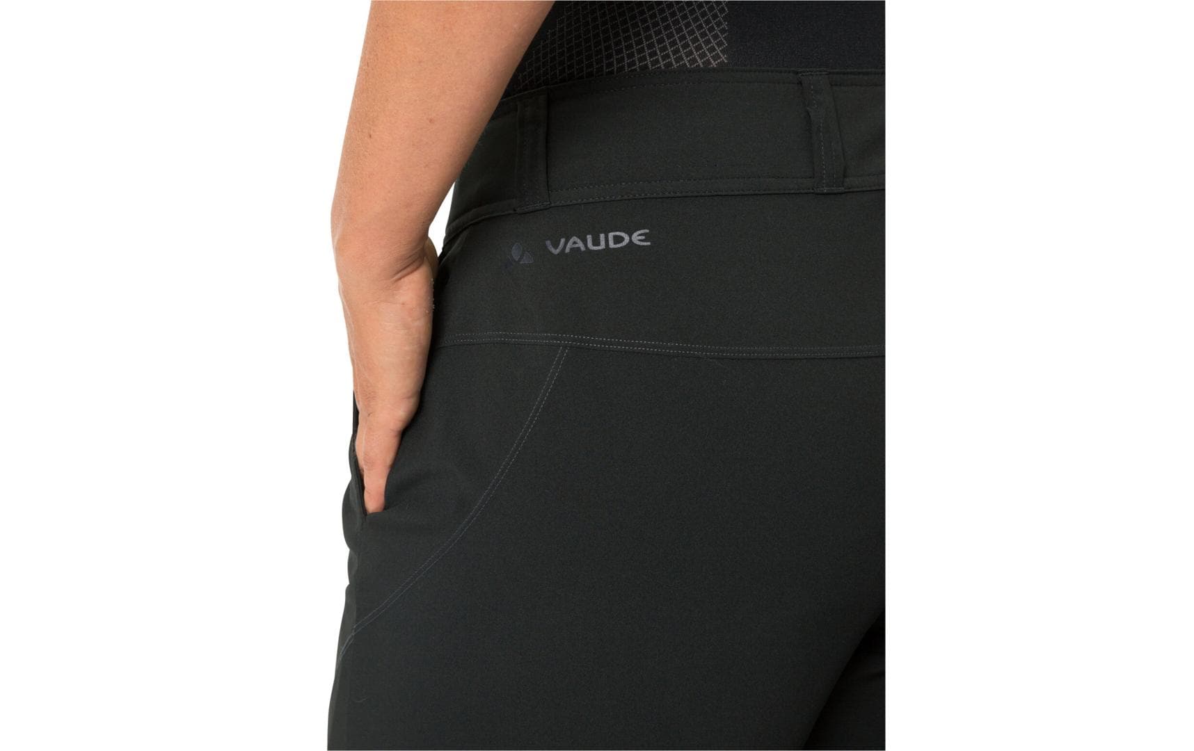 VAUDE Damen Shorts Wo Ledro Schwarz, 38