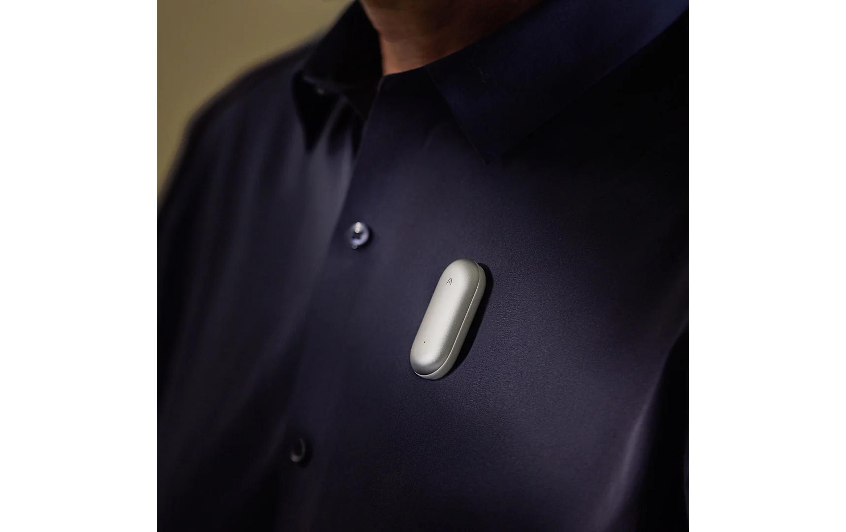 Plaud Diktiergerät Note AI PIN Silber