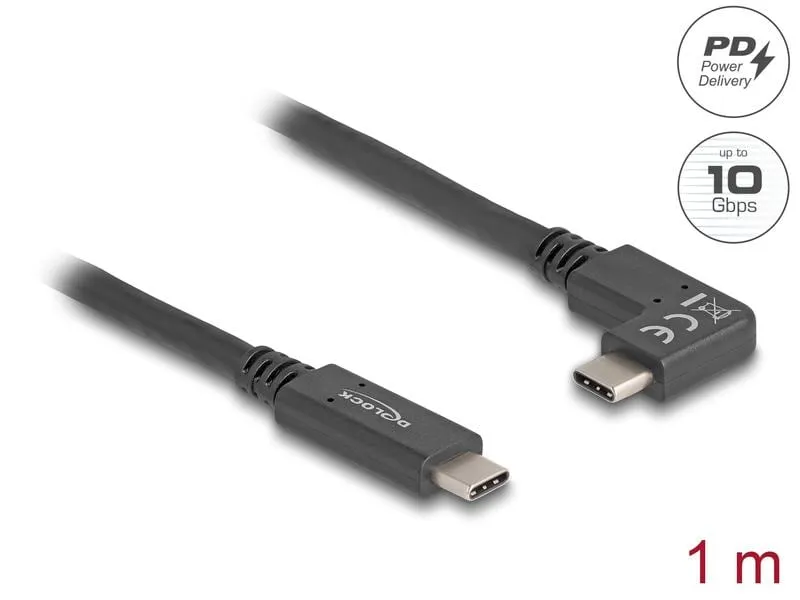 Delock USB-Kabel 10 Gbps USB C - USB C 1 m Delock USB-Kabel 10 Gbps USB C - USB C 1 m