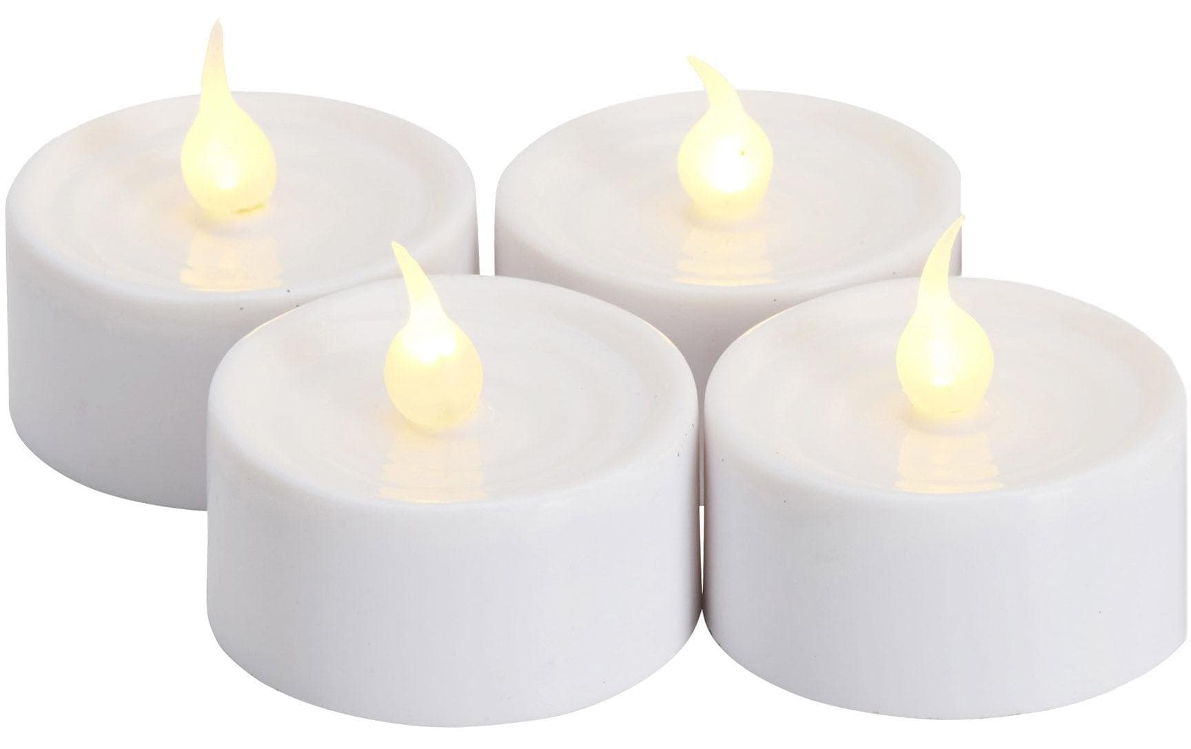 Sirius LED Teelichter Set Lone Ø 3.5 x 4 cm, Weiss, 4 Stk Sirius LED Teelichter Set Lone Ø 3.5 x 4 cm, Weiss, 4 Stk
