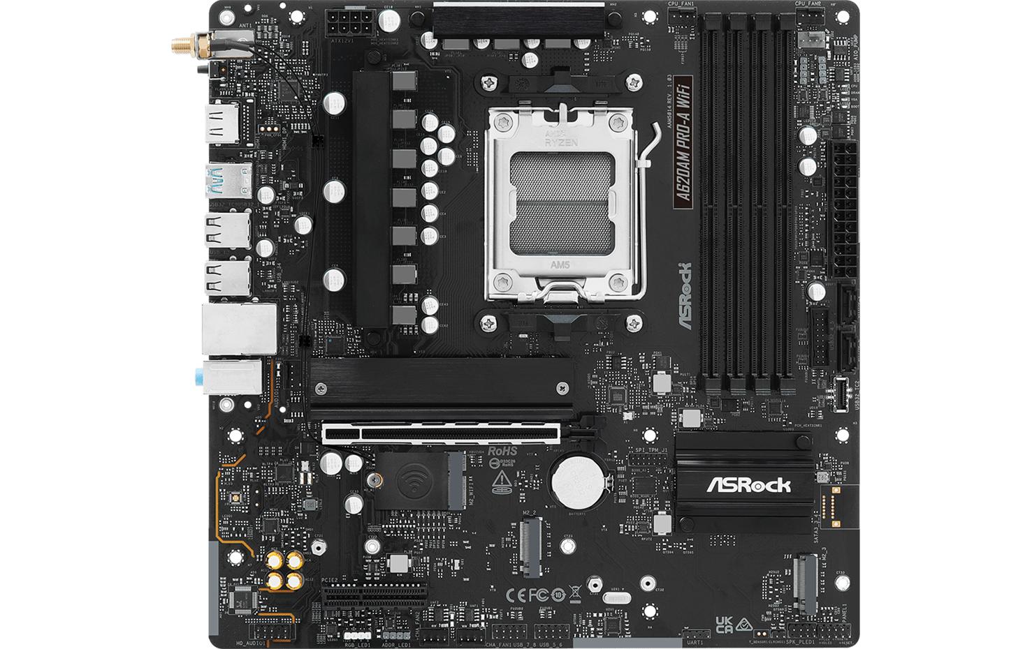 ASRock Mainboard A620AM Pro-A WiFi