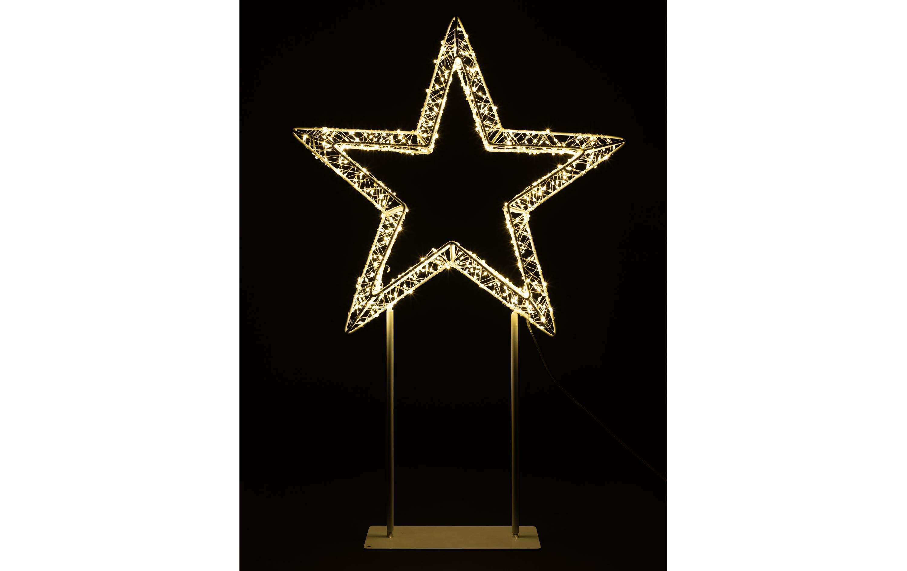 COCON LED-Stern 3D, Metall, gross