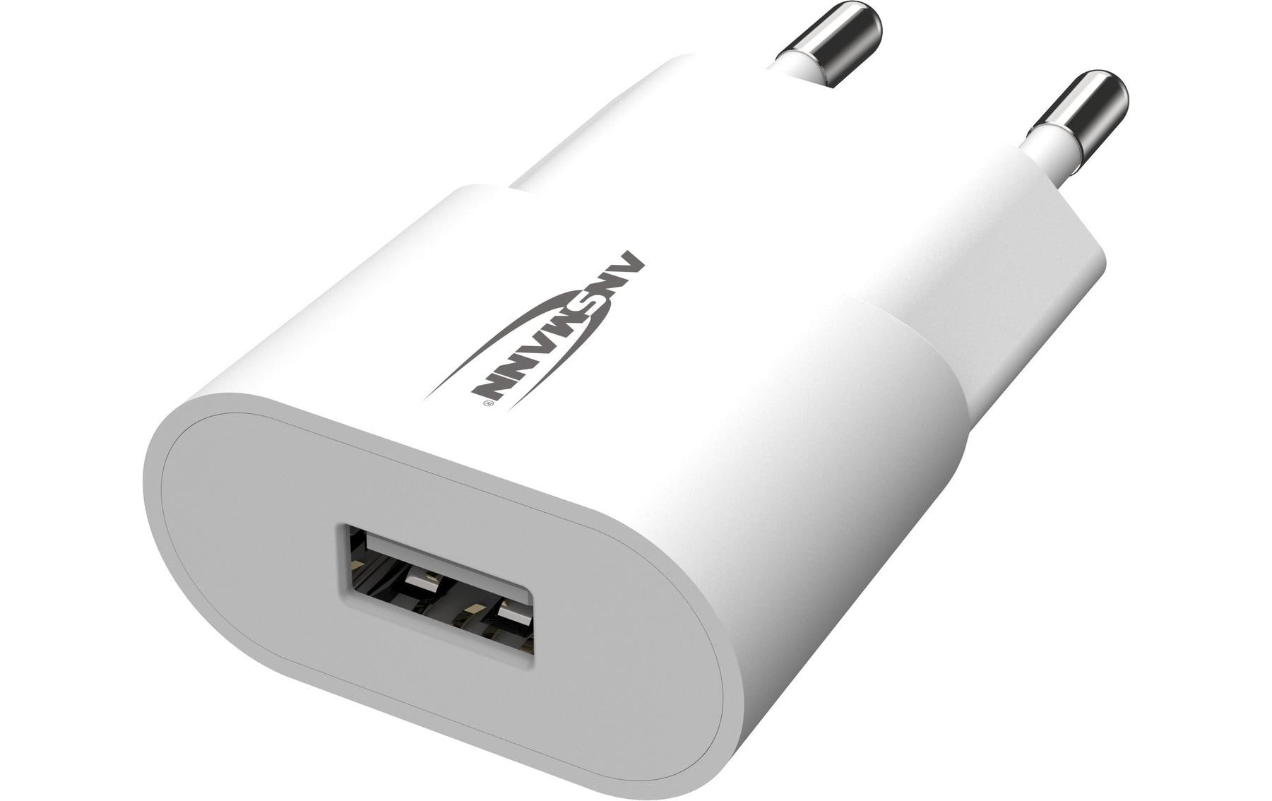 Ansmann USB-Wandladegerät Home Charger HC105 5W, 1x USB, Weiss Ansmann USB-Wandladegerät Home Charger HC105 5W, 1x USB, Weiss