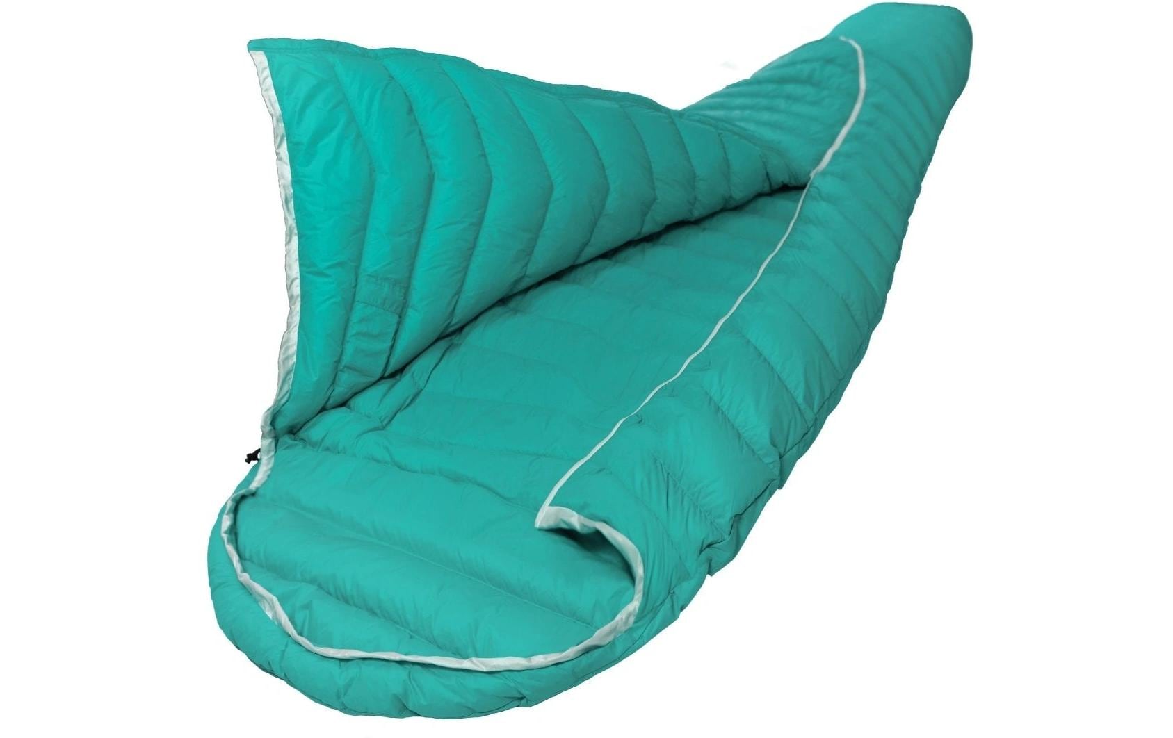 Grüezi Bag Schlafsack DownWool Extreme Light 2.0 8 °C 175 cm, Grün