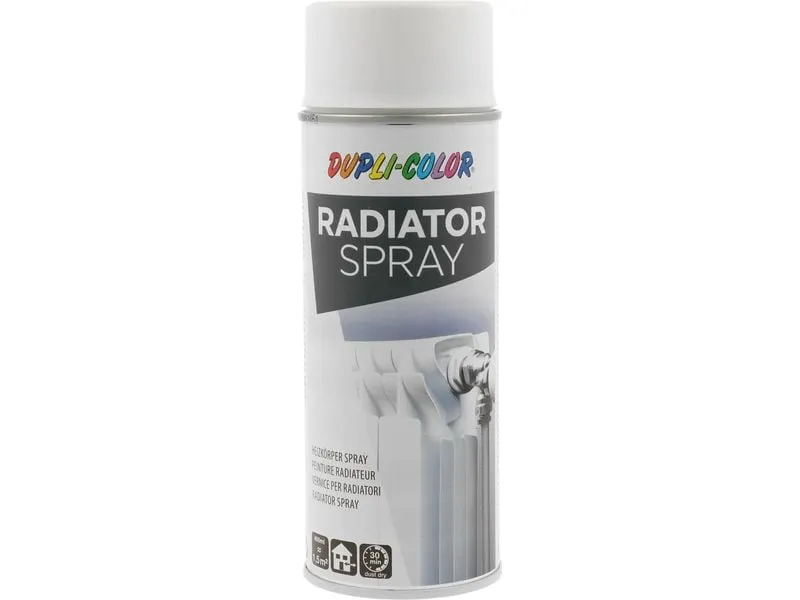 DUPLI-COLOR Sprühfarbe Radiator Spray seidenmatt Weiss, 400 ml DUPLI-COLOR Sprühfarbe Radiator Spray seidenmatt Weiss, 400 ml