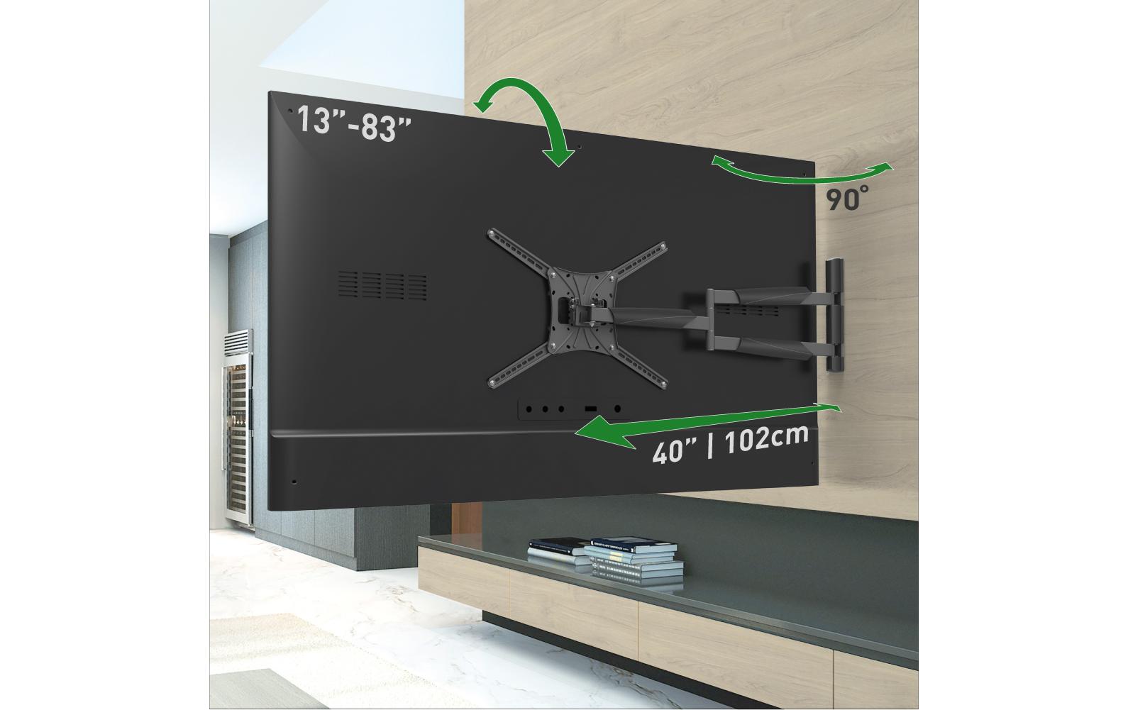 Barkan Wandhalterung WH 443XL-SW Schwarz Barkan Wandhalterung WH 443XL-SW Schwarz