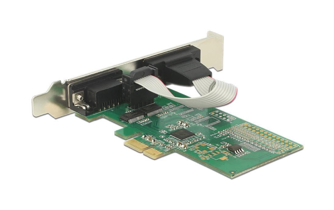 Delock PCI-Express-Karte 89555 2x Seriell / RS232 Delock PCI-Express-Karte 89555 2x Seriell / RS232