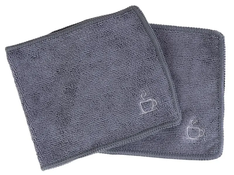 FURBER Mikrofaser-Reinigungstuch Deluxe 1 Stück, 30 x 12 cm, Grau