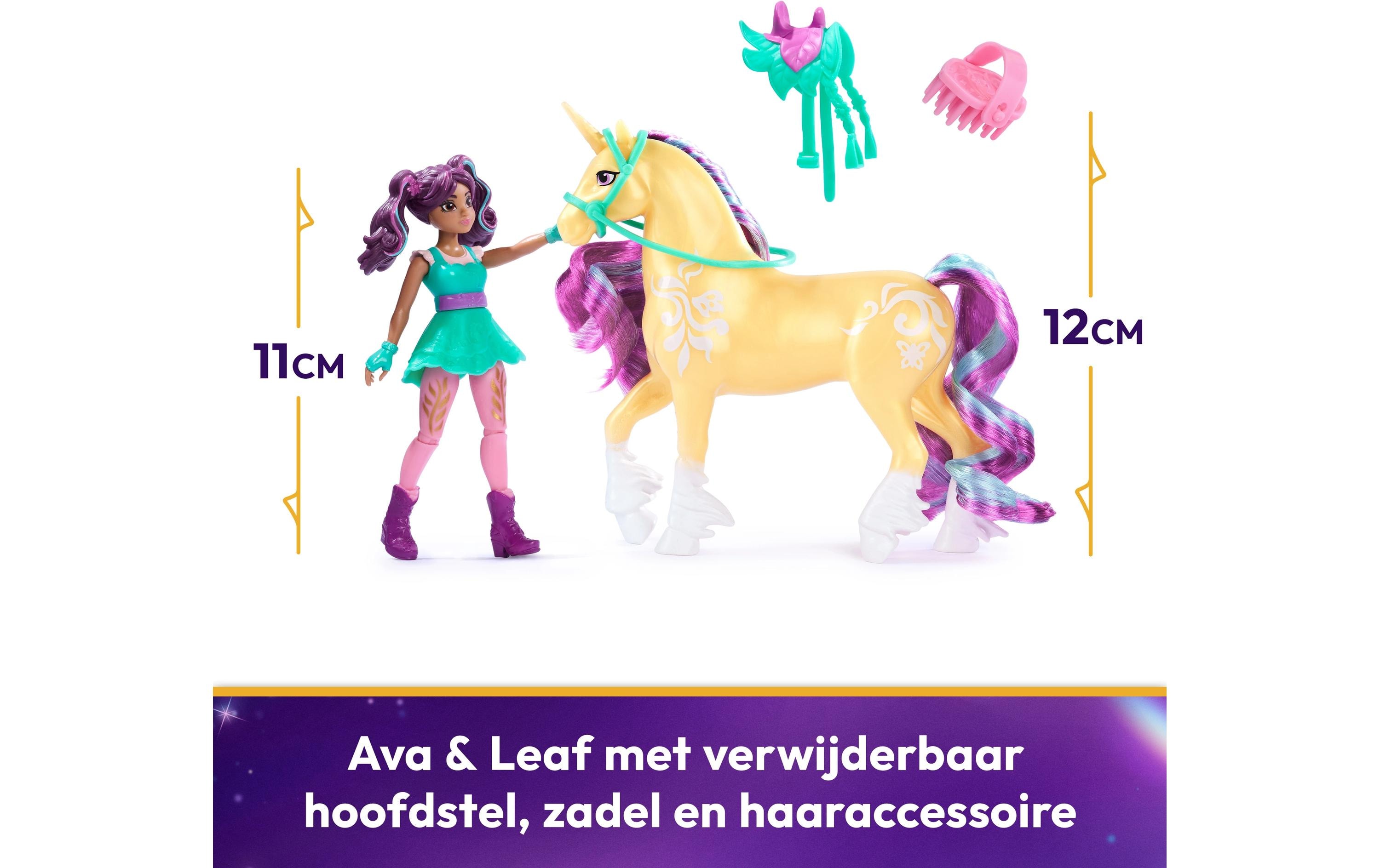 Spinmaster Unicorn Academy Ava Doll & Leaf Unicorn
