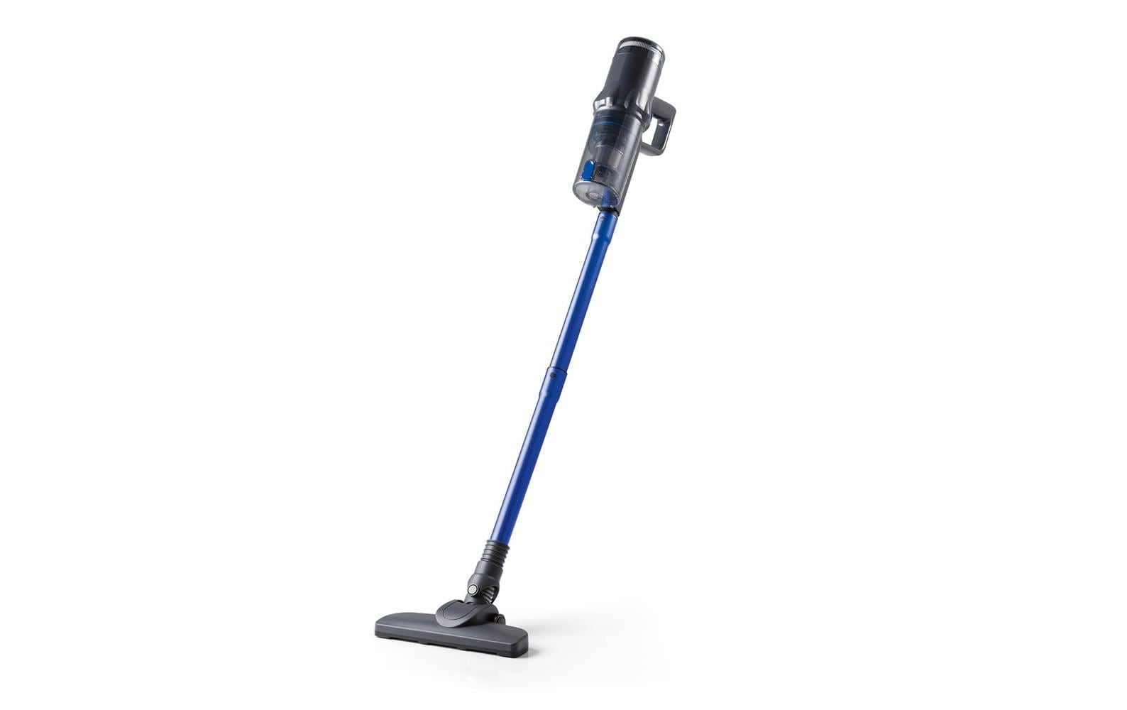 CLEANmaxx Akku-Hand- und Stielsauger Blau/Grau