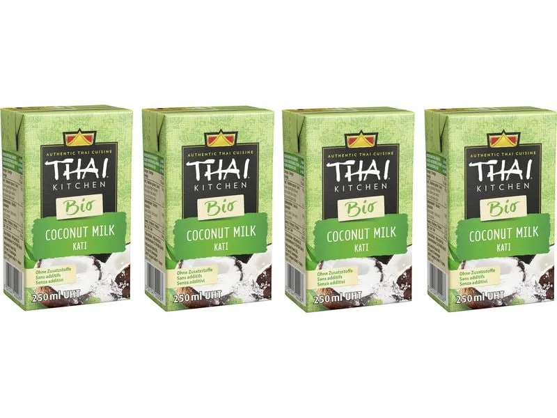 Thai Kitchen Bio Coconut Milk 4 x 250 ml Thai Kitchen Bio Coconut Milk 4 x 250 ml