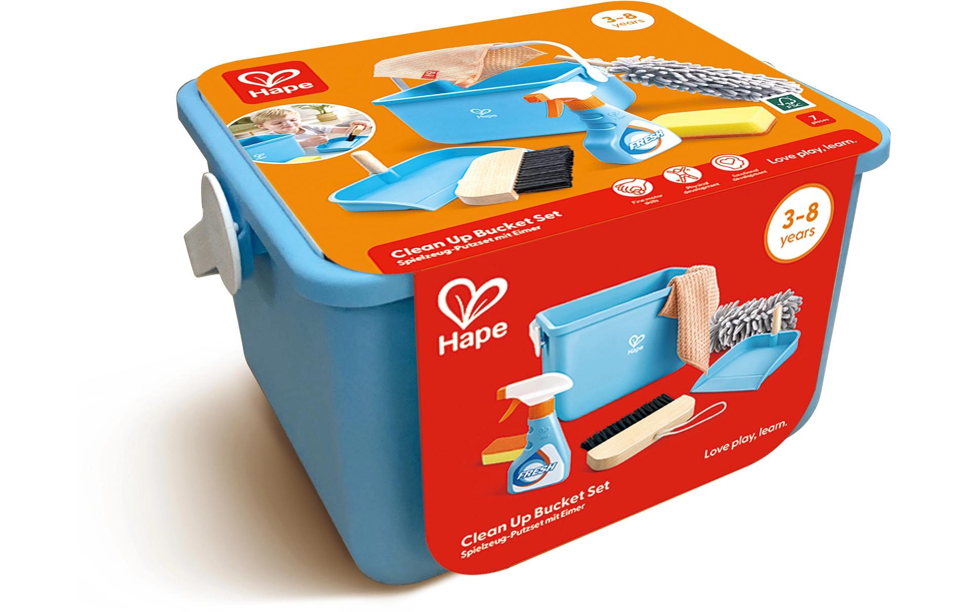 Hape Spielzeug-Putzset mit Eimer