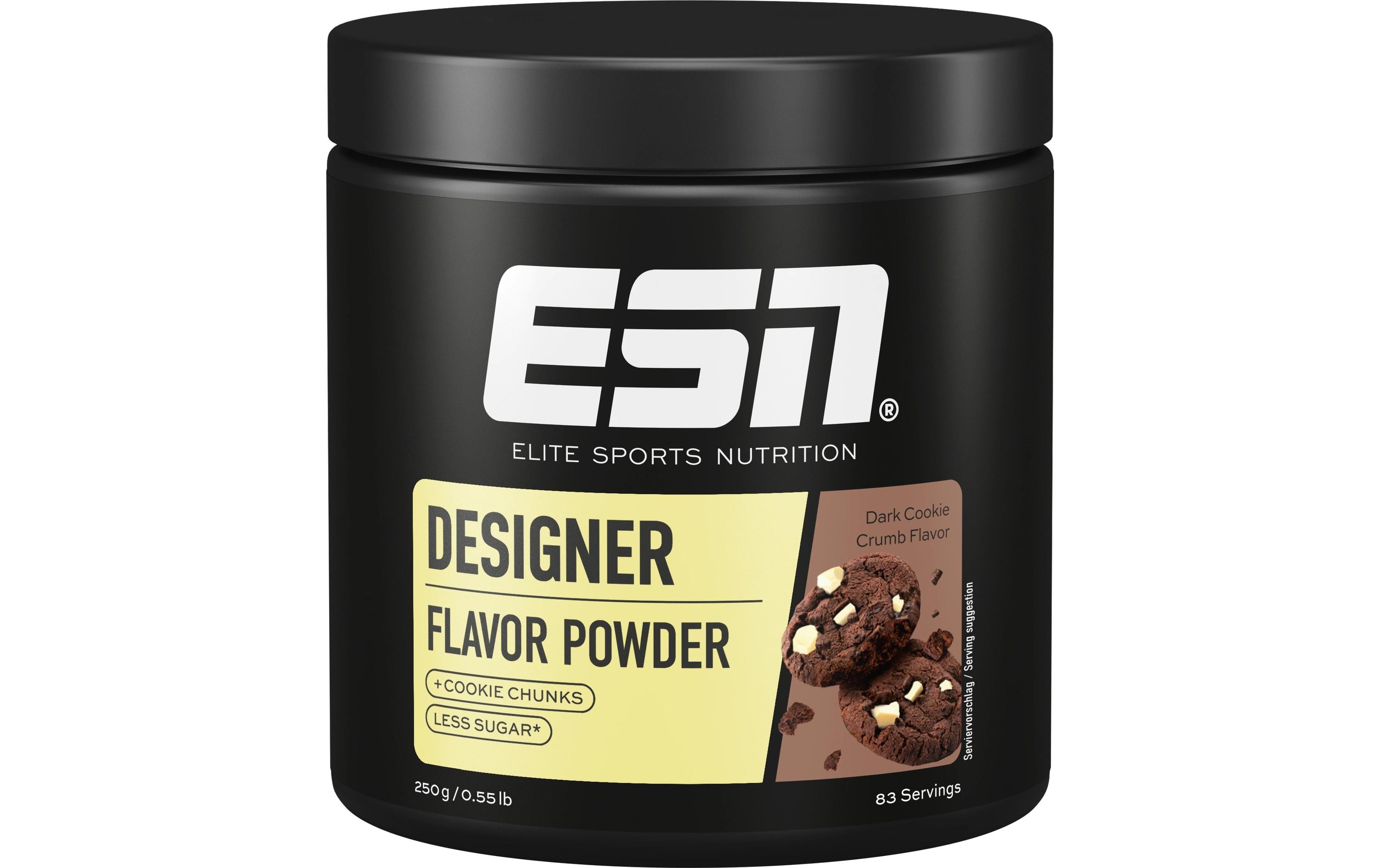 ESN Designer Flavor Powder Dark Cookie Crumbe, 250 g