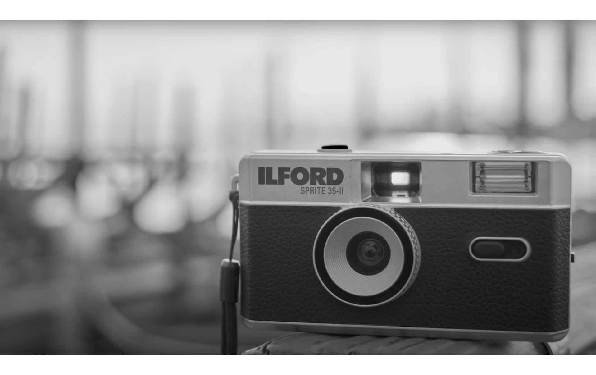 Ilford Analogkamera Sprite 35-II Black & Silver