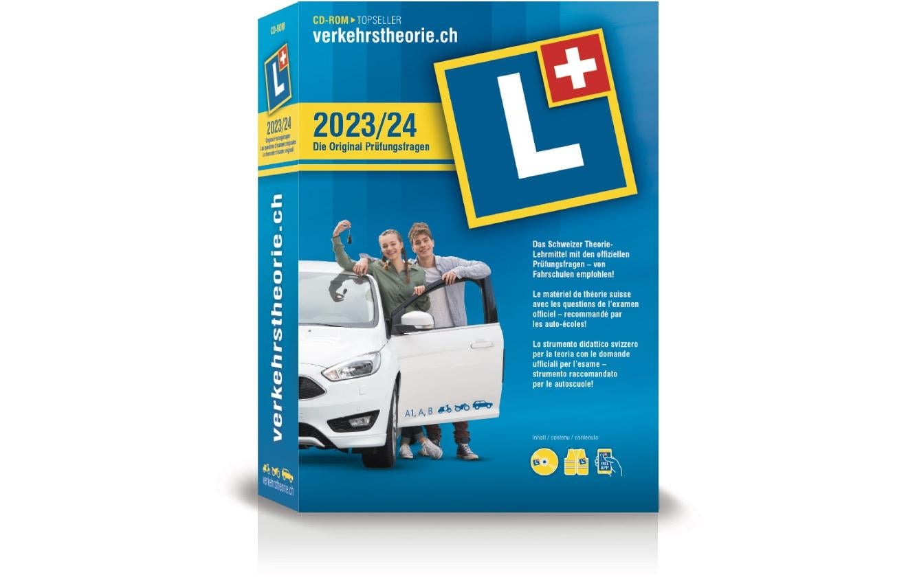 verkehrstheorie.ch 2023/2024 Kat. A1 + A + B inkl. Sicherheitsweste
