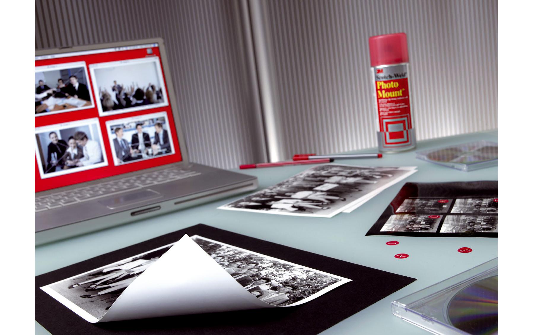 3M Sprühkleber Photo Mount 1 Stück, Transparent