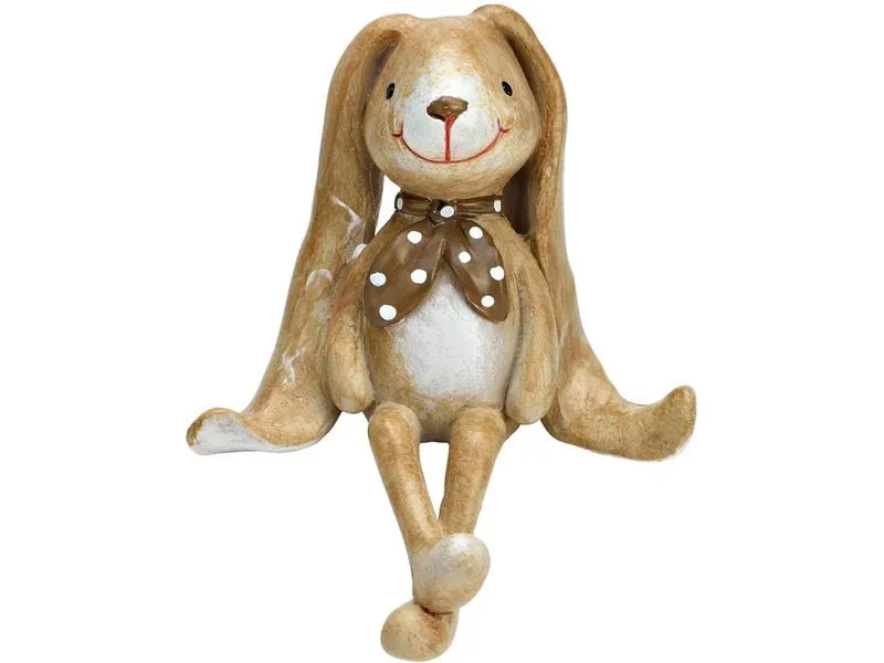 G. Wurm Aufsteller Hase 8 cm, Braun