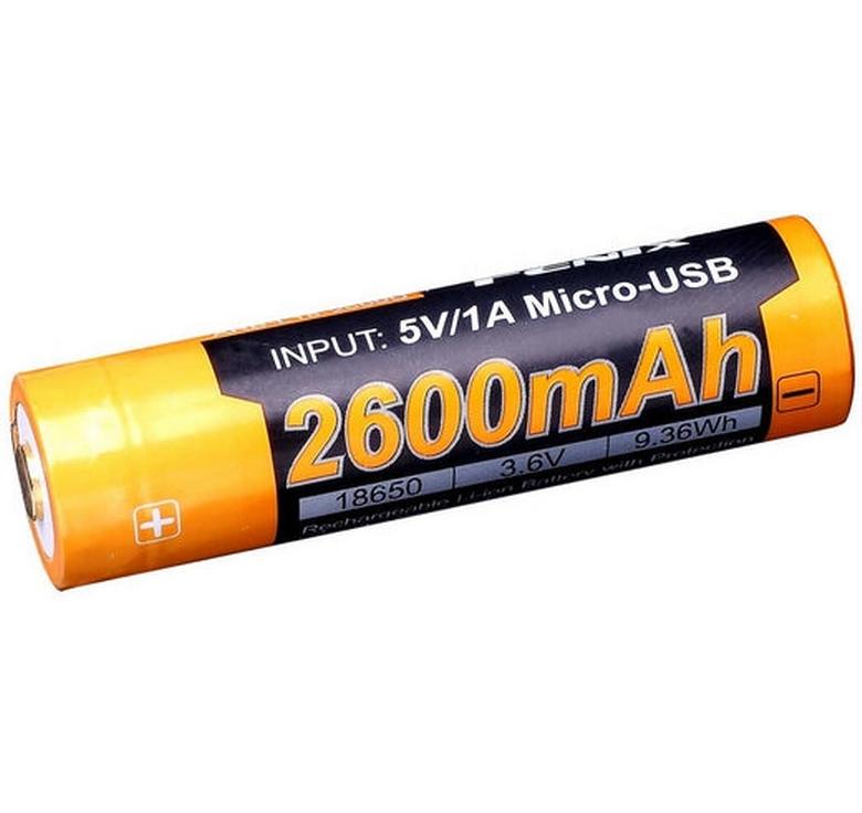 Fenix Akku ARB-L18-2600U 2600 mAh, 1 Stück
