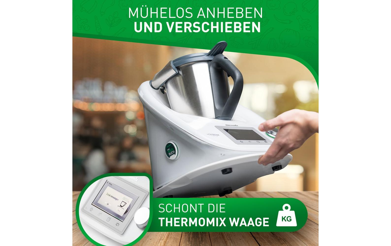 Flipline Gleitbrett für Thermomix – Mineral-Acrylstein