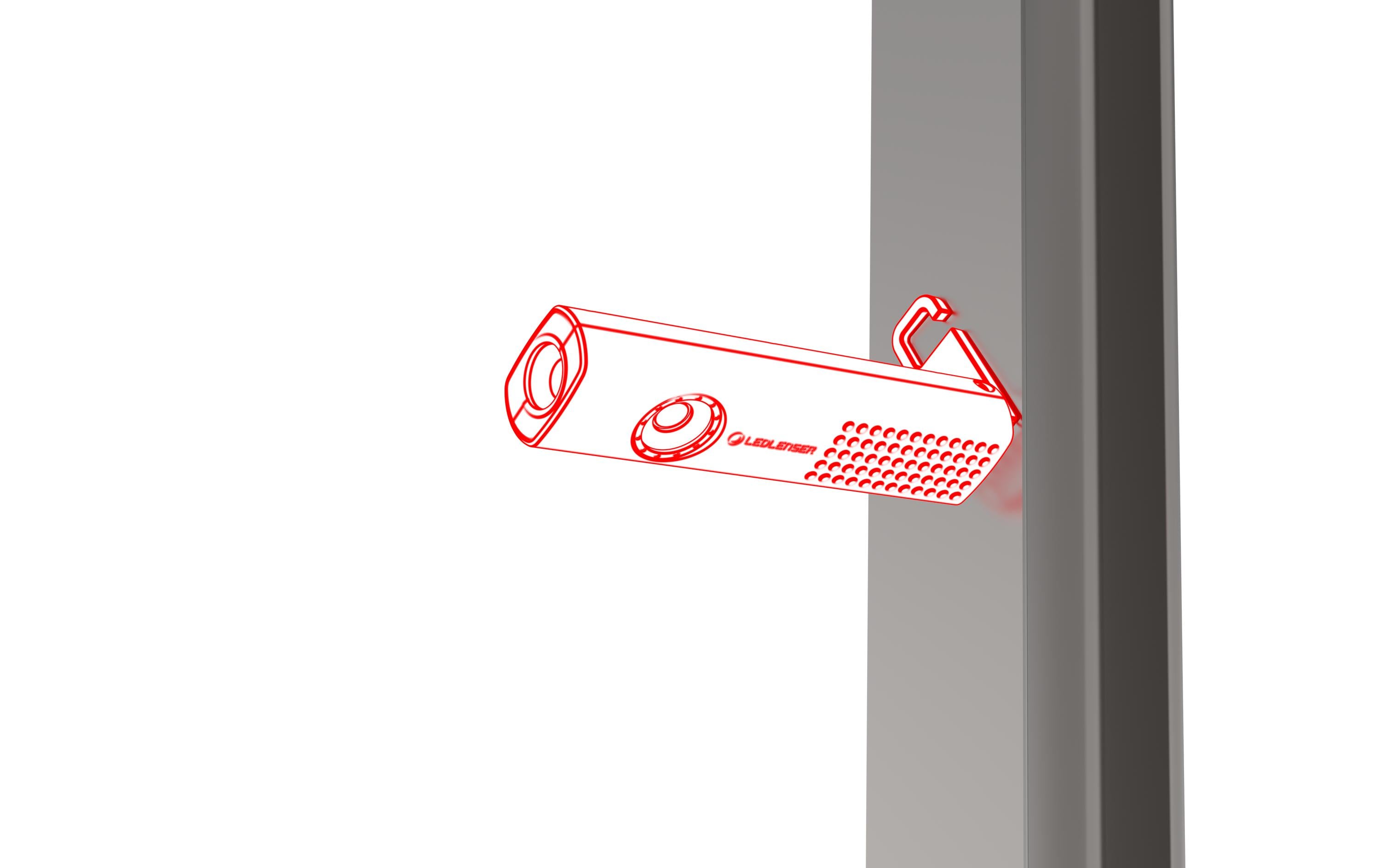 LED LENSER Taschenlampe W5R Work, 600 lm