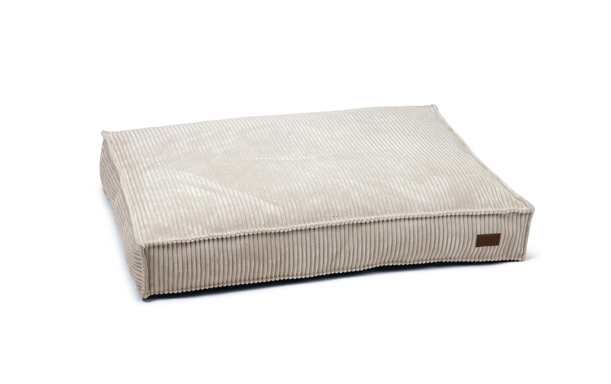 Designed by Lotte Hunde-Bett Ribbed Hellgrau 100x70x15cm Designed by Lotte Hunde-Bett Ribbed Hellgrau 100x70x15cm