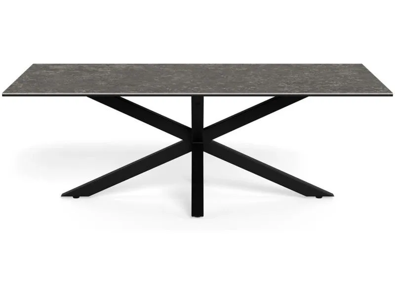 AC Design Couchtisch Heaven Schwarz, 130 x 70 x 46 cm