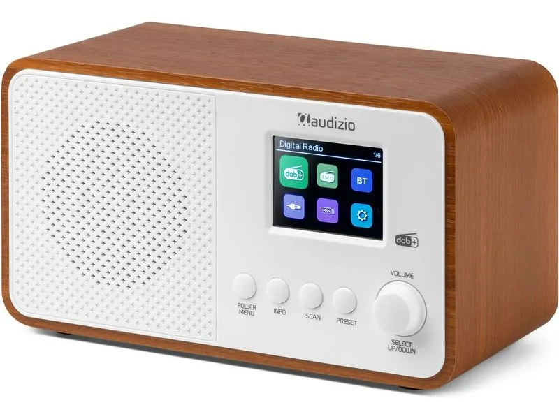 Audizio DAB+ Radio Avio Weiss Audizio DAB+ Radio Avio Weiss