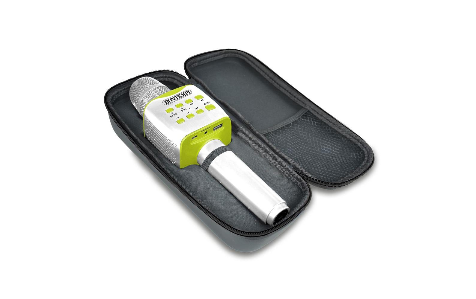 Bontempi Musikinstrument Karaoke Mikrofon mit Etui Bontempi Musikinstrument Karaoke Mikrofon mit Etui