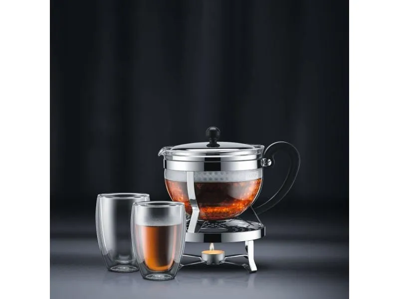 Bodum Tee-Set Chambord 1.3 l, Transparent