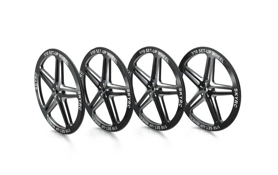 SKYRC Setup Räder, Schwarz, 1:10 SKYRC Setup Räder, Schwarz, 1:10