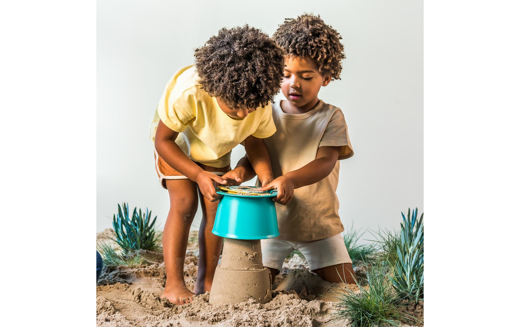 Quut Sandspielzeug Alto – Lagoon / Banana Blue 3 Teile