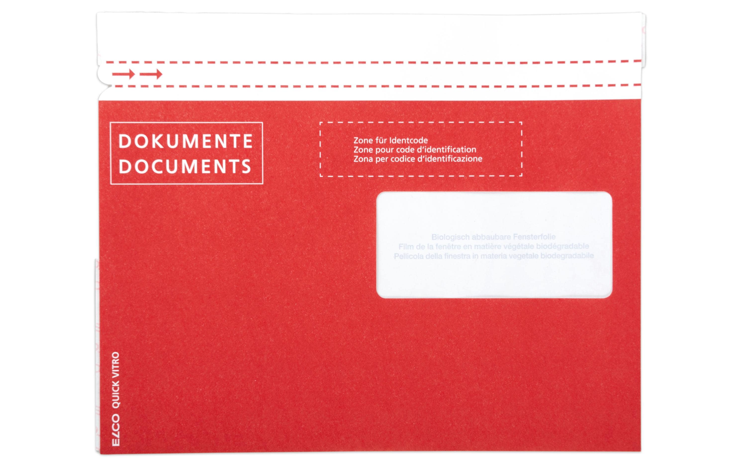 ELCO Dokumententasche aus Papier C5 Fenster rechts, 250 Stück ELCO Dokumententasche aus Papier C5 Fenster rechts, 250 Stück