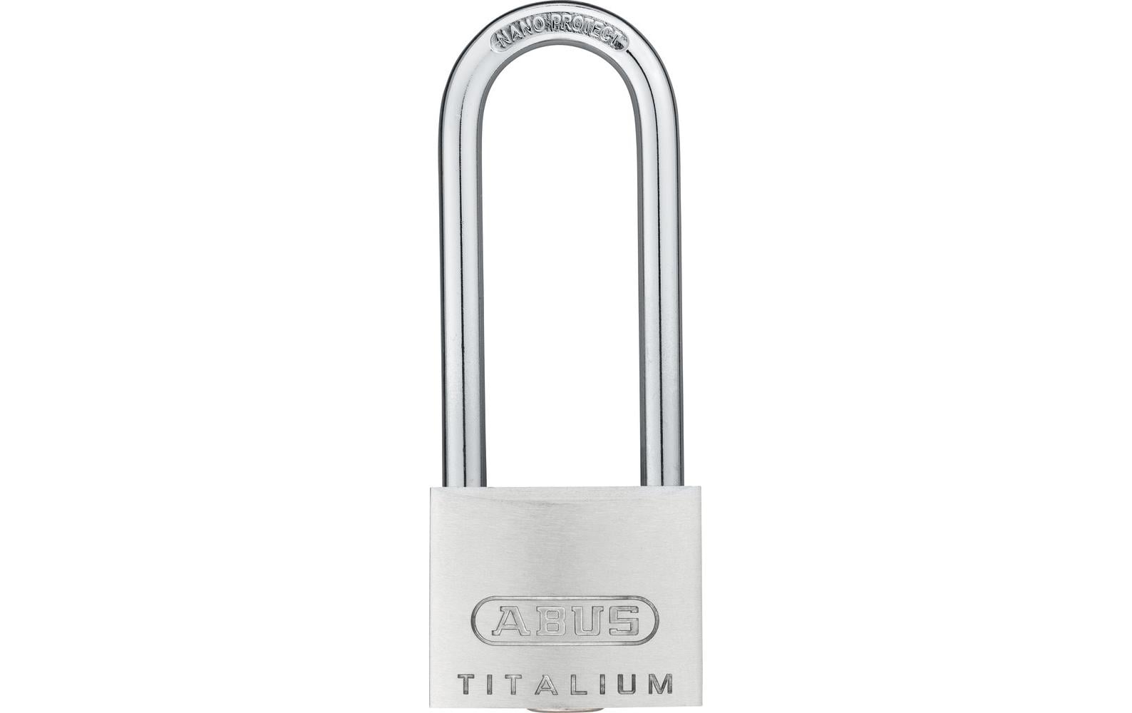 Abus Vorhängeschloss 64TI/40HB63 Silber Aluminium