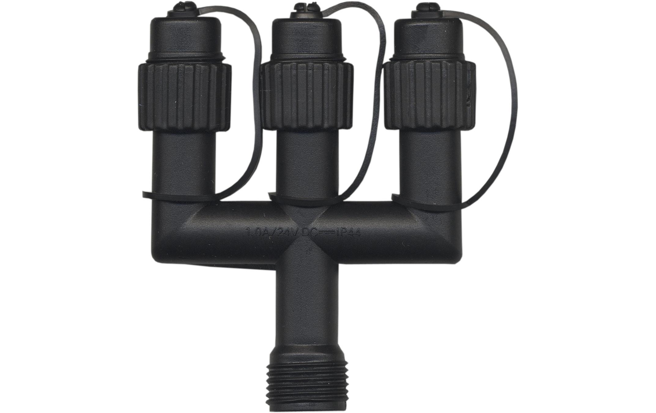 Star Trading Verteiler System 24, 3-Fach, Schwarz Star Trading Verteiler System 24, 3-Fach, Schwarz