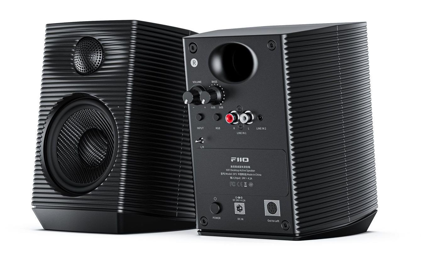 FiiO Regallautsprecher Paar SP3 Schwarz FiiO Regallautsprecher Paar SP3 Schwarz